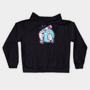 Third Dimension Be Bitchin! Kids Hoodie